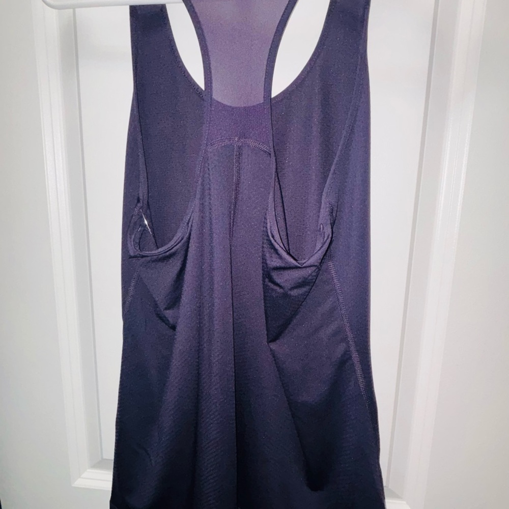 Under Armour Dark Purple Athletic Tank - Picture 3 of 4